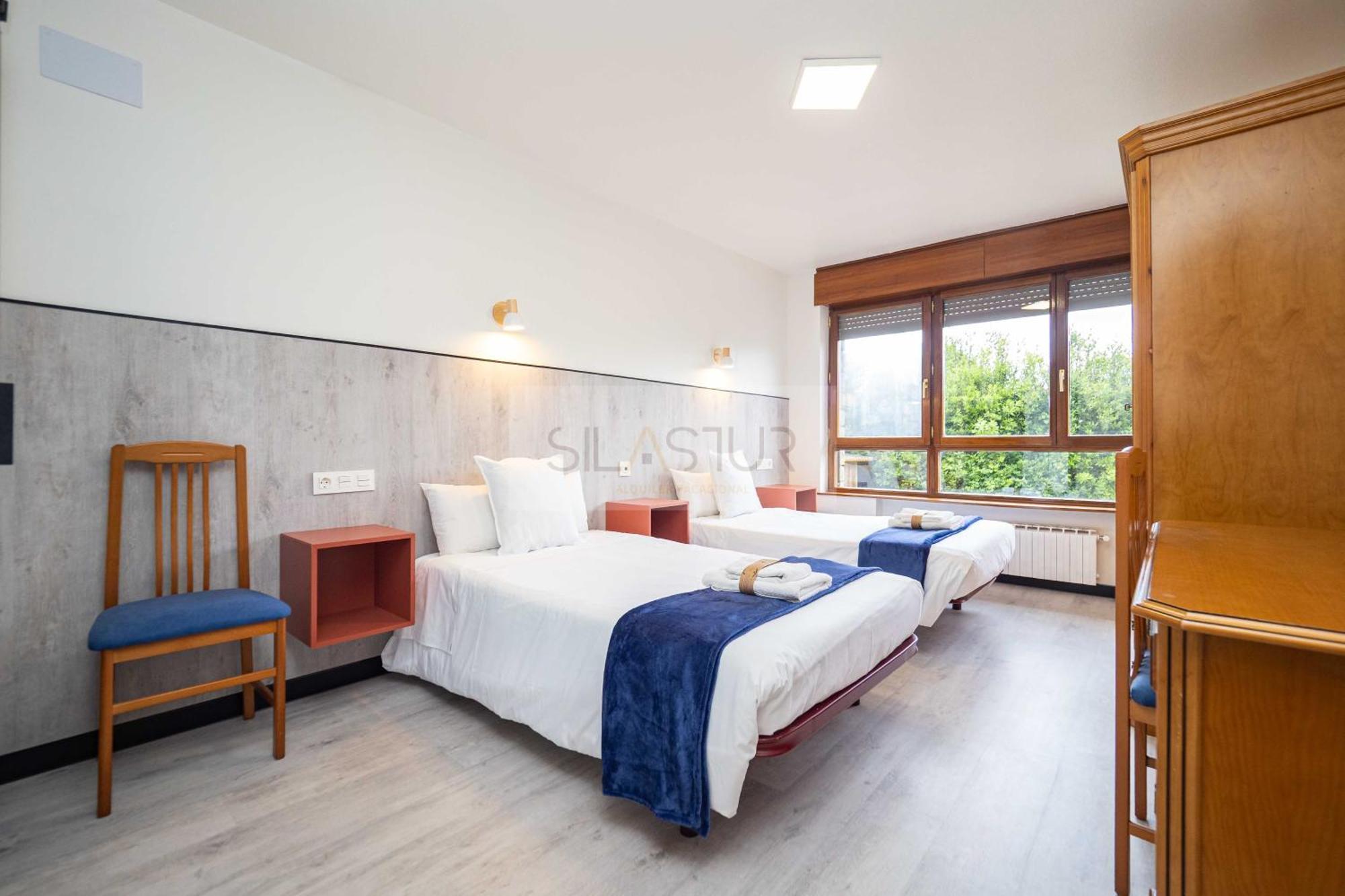Chambre Lits Jumeaux avec Salle de Bains Privative